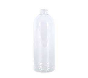 1 L Clear Boston Round PET Bottle