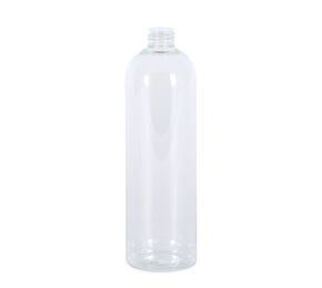 500 ML Clear Boston Round PET Bottle